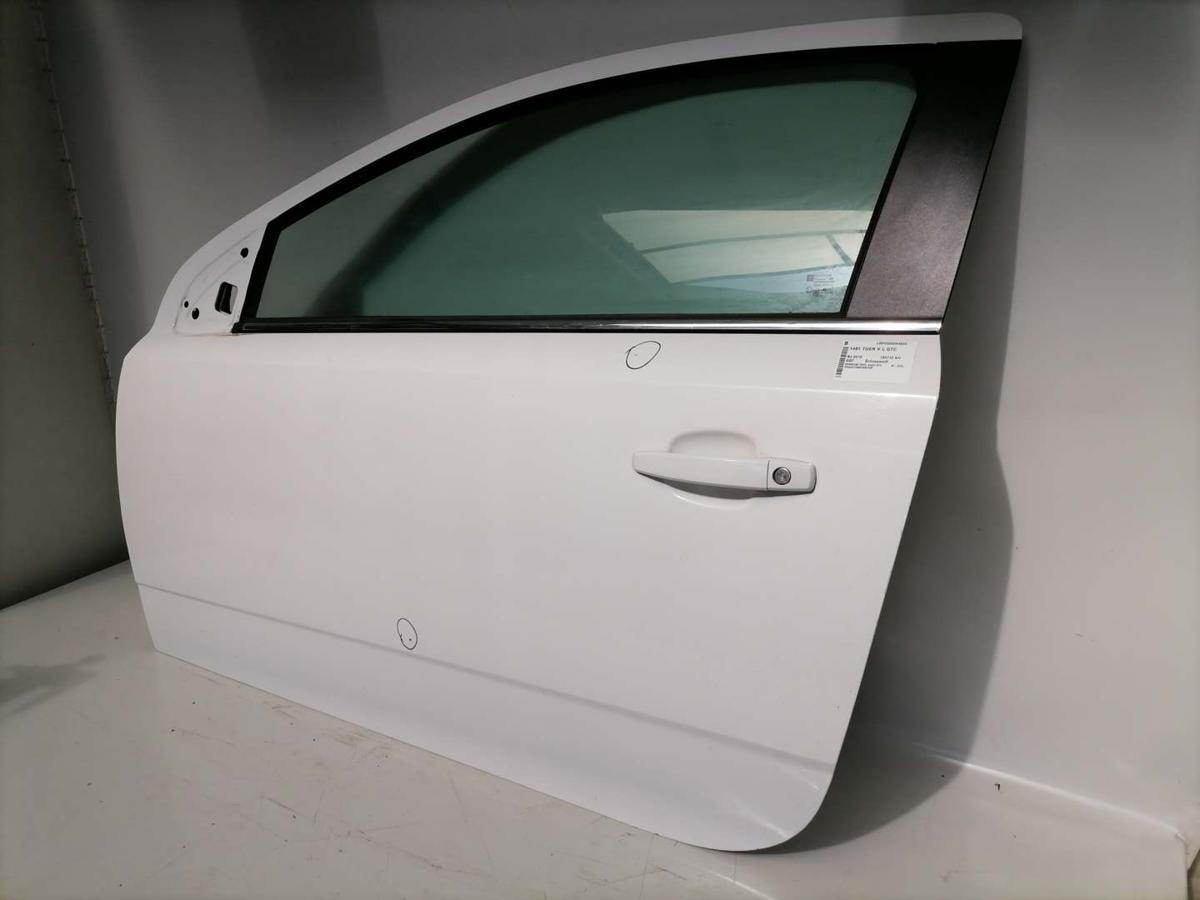 Opel Astra H GTC original Tür vorn links GQT Schneeweiß Bj.2010